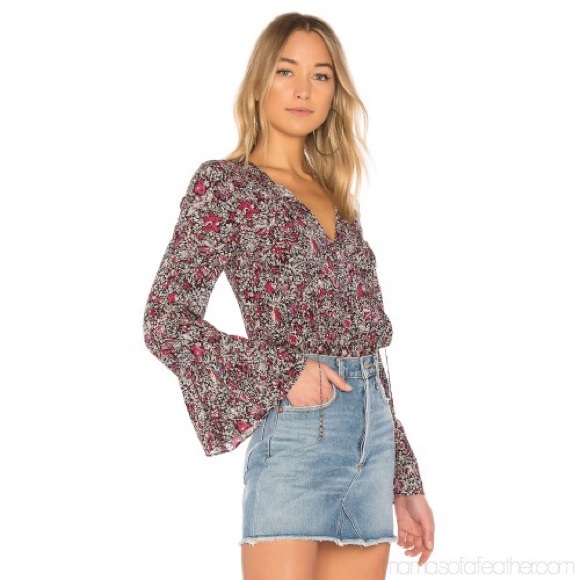 BCBG floral top - Picture 2 of 4